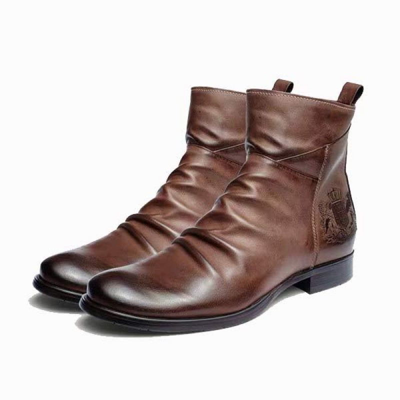 MENS VINTAGE RIDER LEATHER BOOTS 74815903
