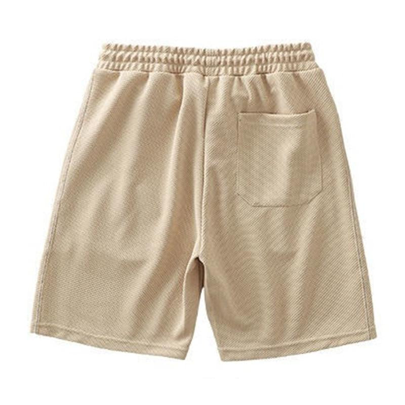 Mens Casual Loose Waffle Beach Shorts 51938035M