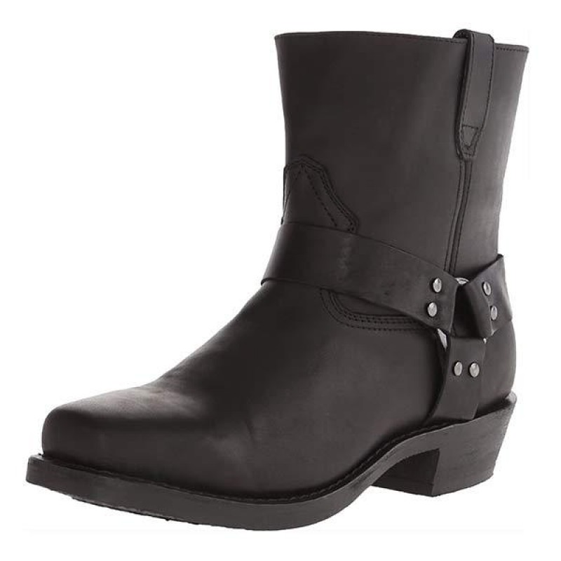 MENS SIDE ZIP WESTERN COWBOY BOOTS 08210795C