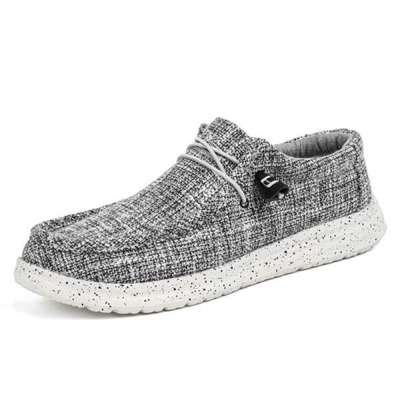 MENS CANVAS LOAFERS 25677715