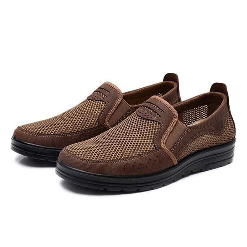 MENS BREATHABLE SOFT SOLE CASUAL SHOES 38861915