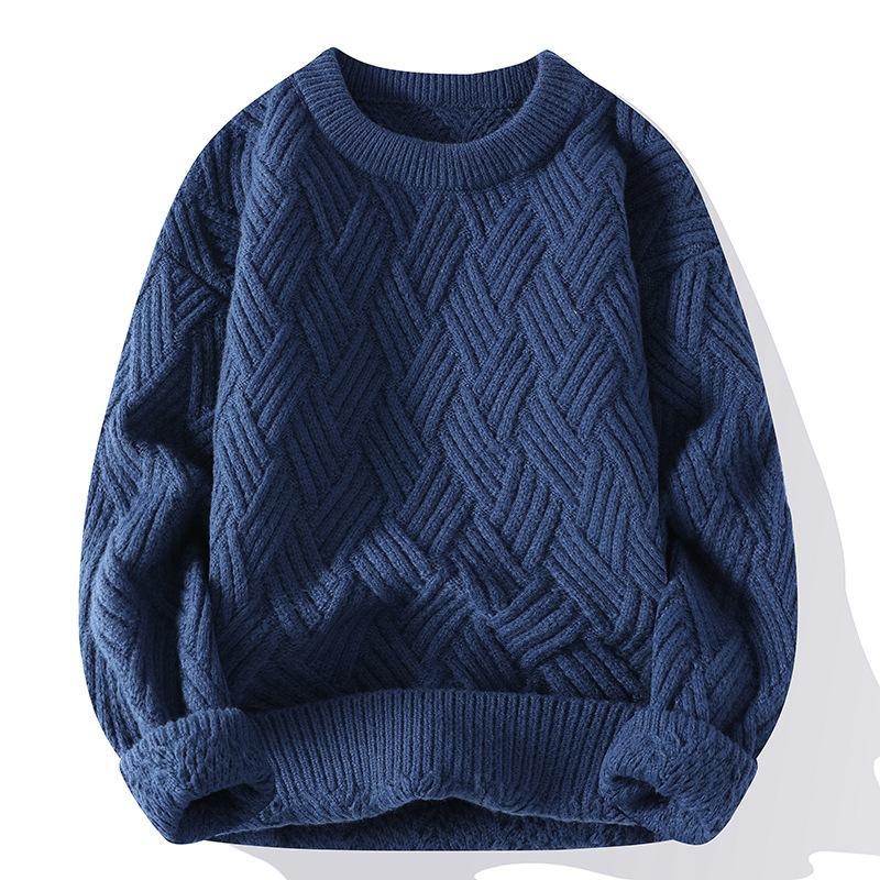Mens Casual Twist Pullover Knitwear 94977763M