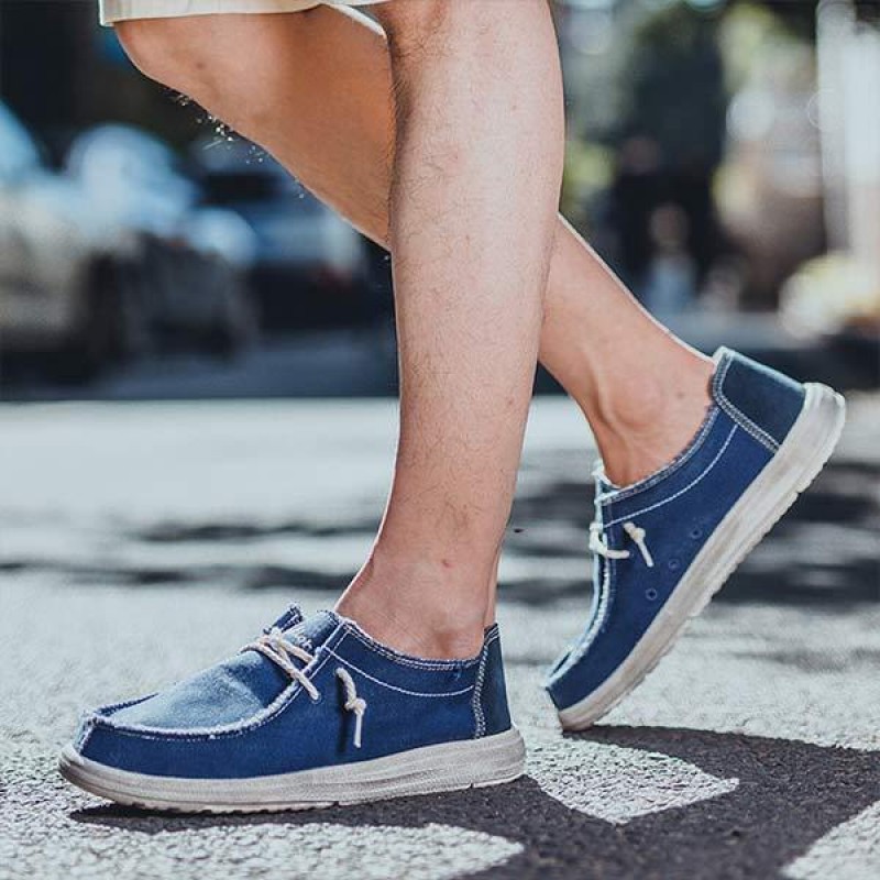 MENS SLIP-ON CANVAS SHOES 63069952