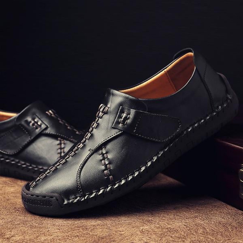 MENS HANDMADE LEATHER SHOES 65409772M