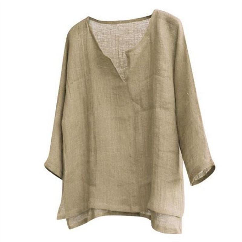 Mens Casual Solid Color Long Sleeve Shirt 04305878Y