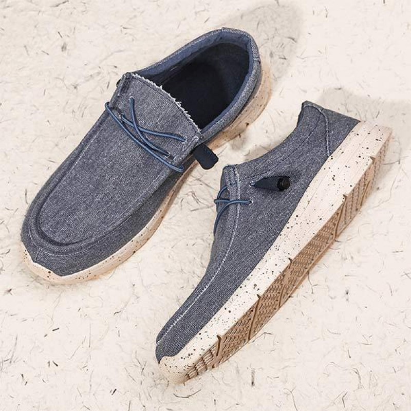 MENS CANVAS LOAFERS 19263054