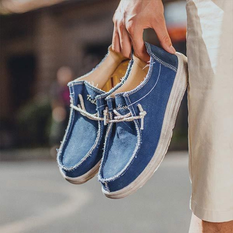 MENS SLIP-ON CANVAS SHOES 63069952
