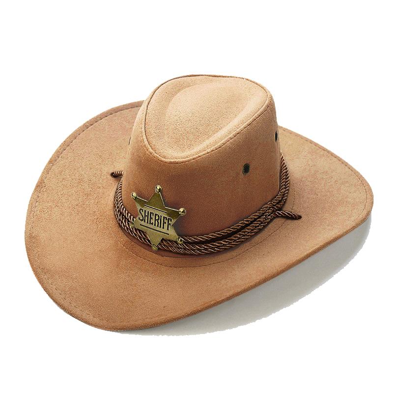 Mens Vintage Visor Western Cowboy Hat 50453442Y
