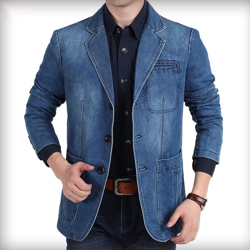 Mens Vintage Denim Blazer 97906211Y