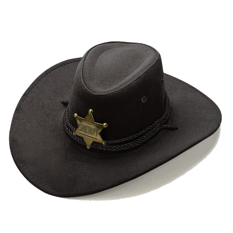 Mens Vintage Visor Western Cowboy Hat 50453442Y
