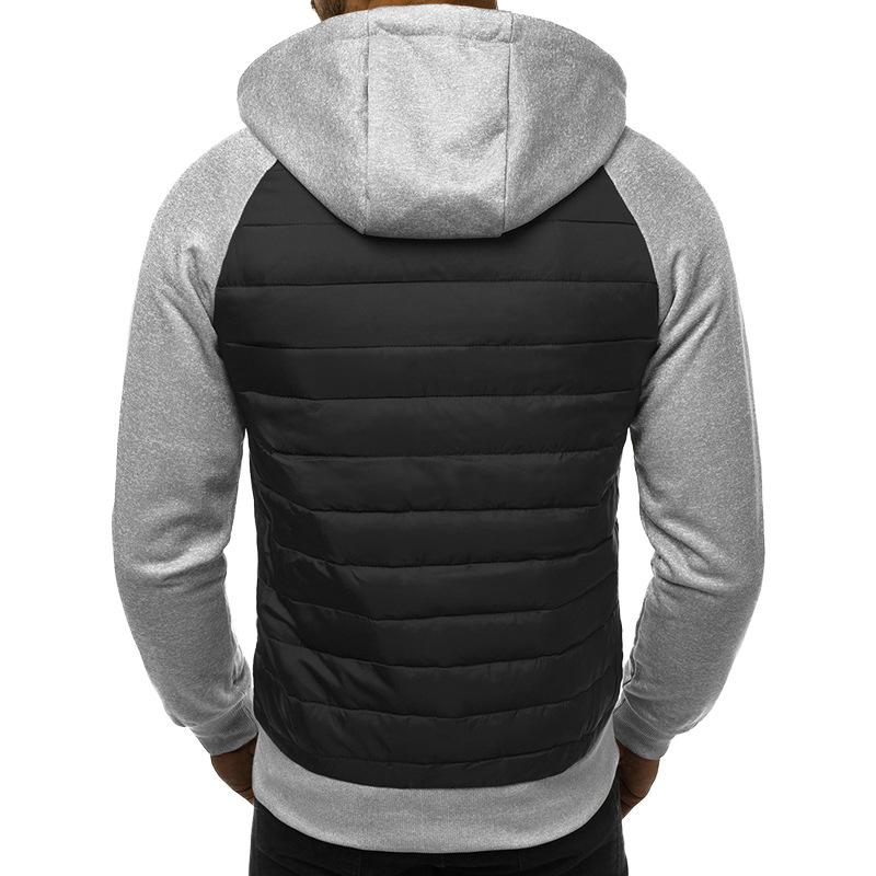 Mens Casual Zipper Hoodie Jacket 40406042X