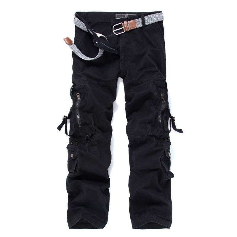 Mens Loose Multi-Pocket Cargo Pants 67742856Y