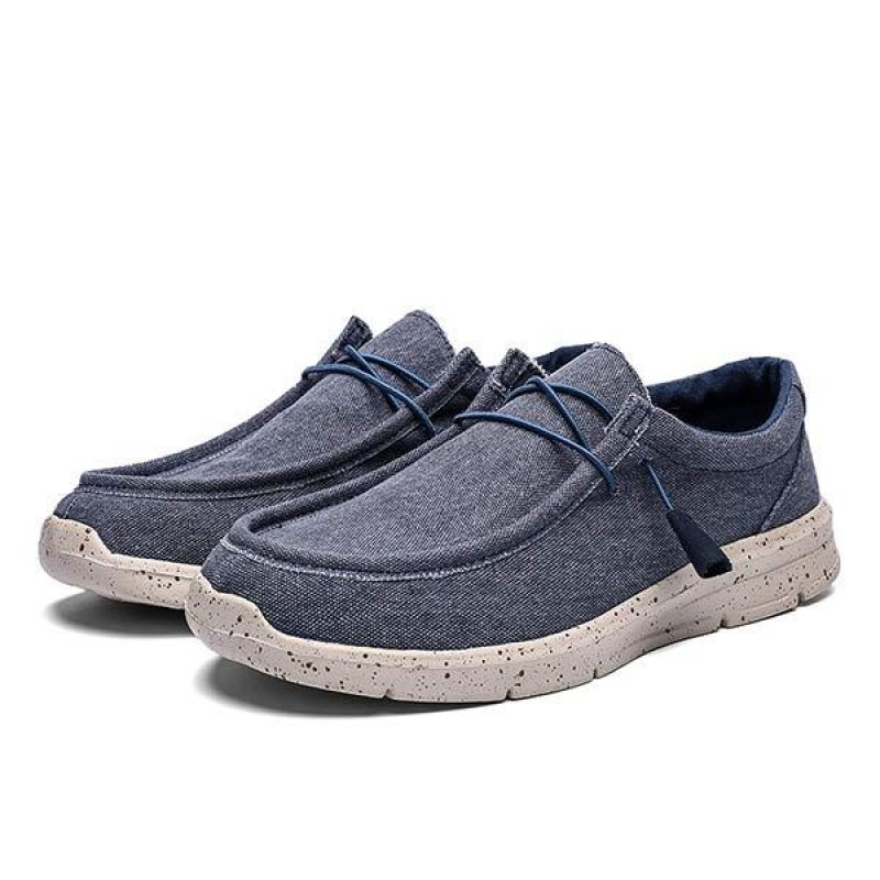 MENS CANVAS LOAFERS 19263054
