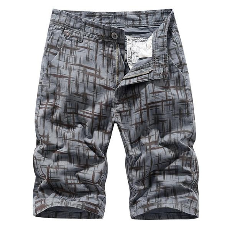 Mens Casual Print Shorts 25811394X