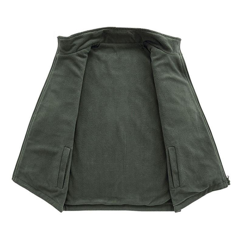 Mens Casual Reversible Polar Fleece Warm Quick Dry Vest 70897842M