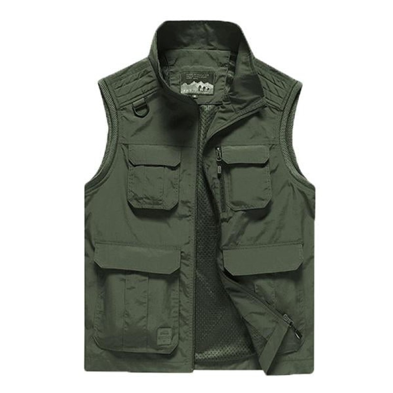MENS OUTDOOR CASUAL QUICK-DRYING VEST 86959973M