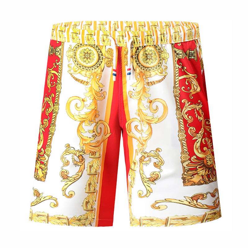 Mens Vintage Print Beach Shorts 05217371Y