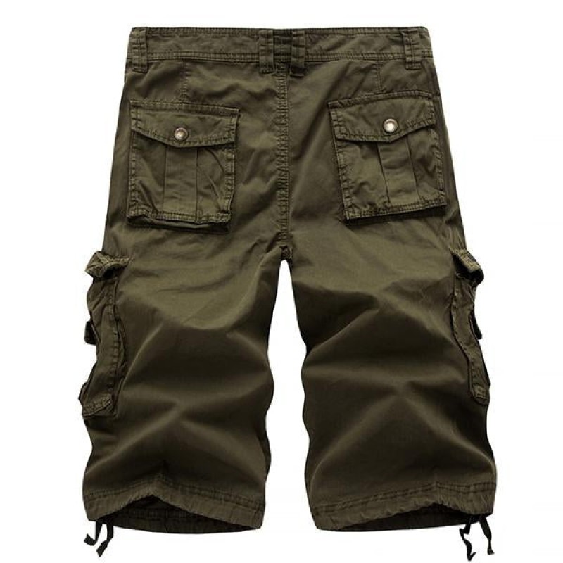 MENS LOOSE CASUAL COTTON SHORTS 08731786M