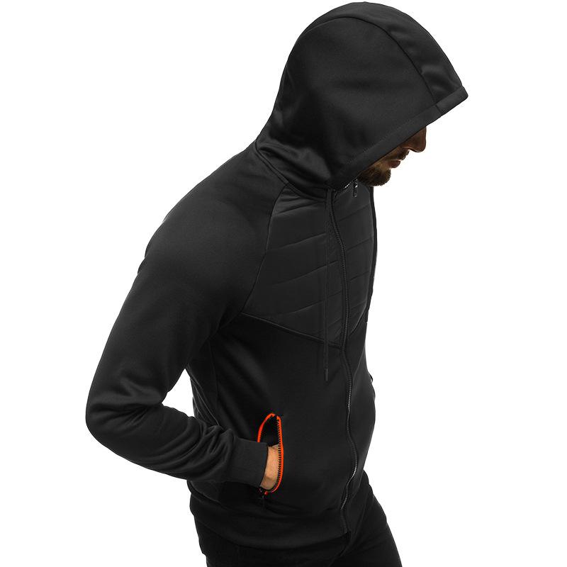 Mens Casual Zipper Hoodie Jacket 40406042X