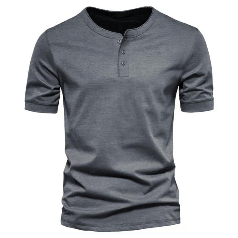Mens Solid Color Short Sleeve T-Shirt 23111053Y