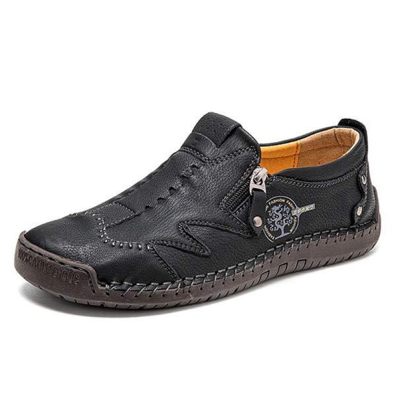 MENS VINTAGE CASUAL LEATHER SHOES 90893563