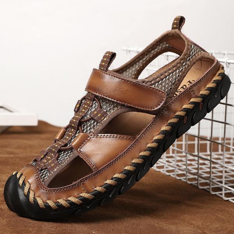 MENS OUTDOOR BREATHABLE BEACH SHOES 00450637X