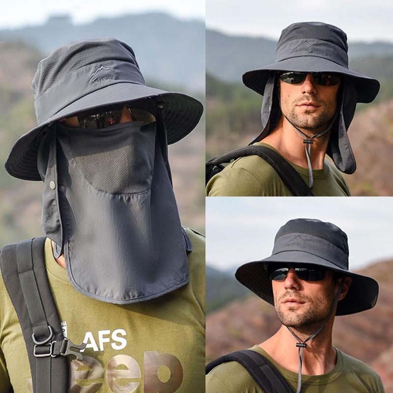 Mens Visor Quick Dry Removable Hat 60242058Y