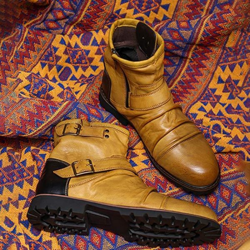 MENS VINTAGE CRINKLE BOOTIES 41547719C