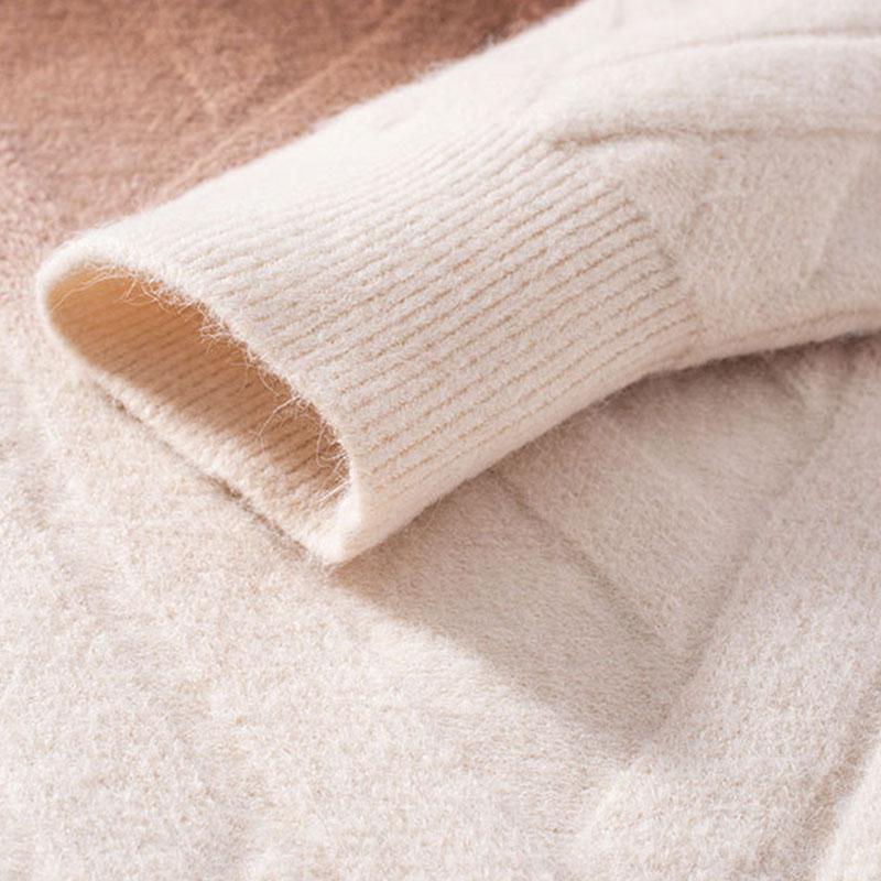Mens Round Neck Gradient Long Sleeve Sweater 02959240M