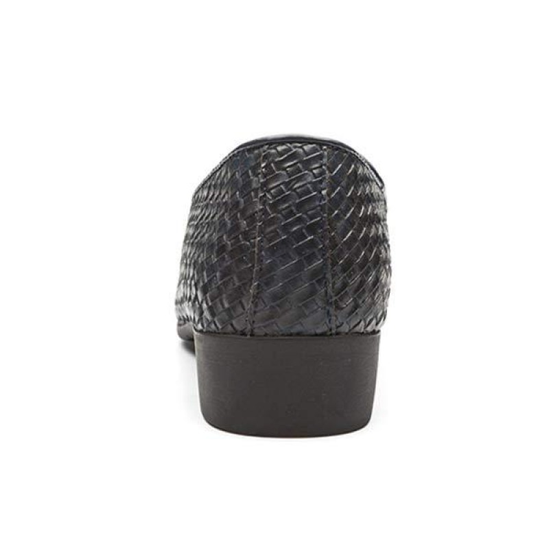 MENS WOVEN LEATHER SHOES 21875028