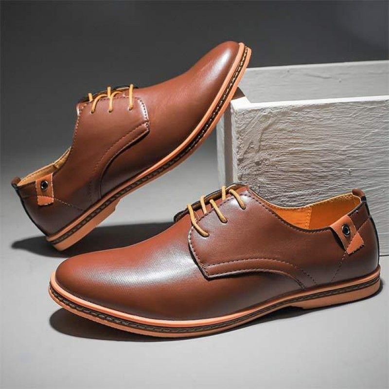 MENS BUSINESS CASUAL LEATHER SHOES 99695075