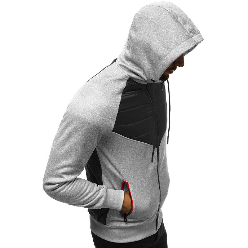 Mens Casual Zipper Hoodie Jacket 40406042X