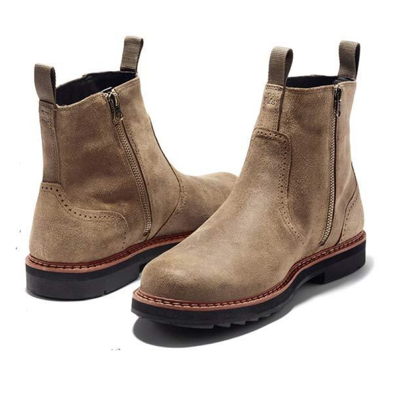 MENS NUBUCK HIGH TOP MENS BOOTS 00689609C
