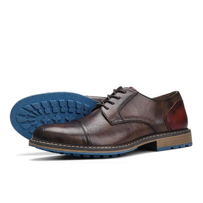 MENS VINTAGE BUSINESS CASUAL SHOES 88363966