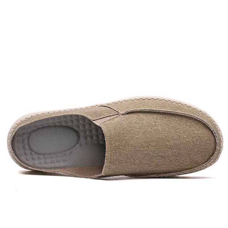 MENS CANVAS HALF SLIPPERS 57766539