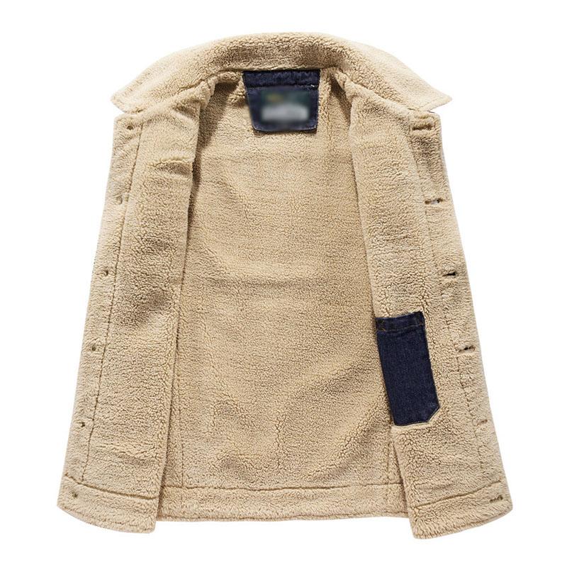 Mens Casual Multi-pocket Sherlock Denim Vest 99337972M