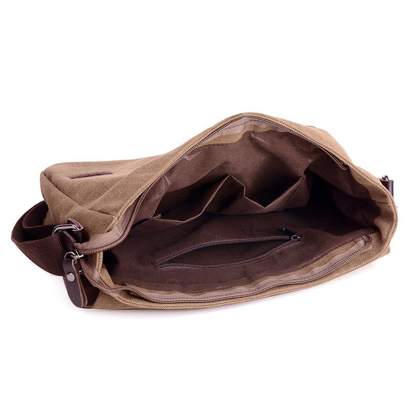 Mens Shoulder Canvas Briefcase 49537202Q