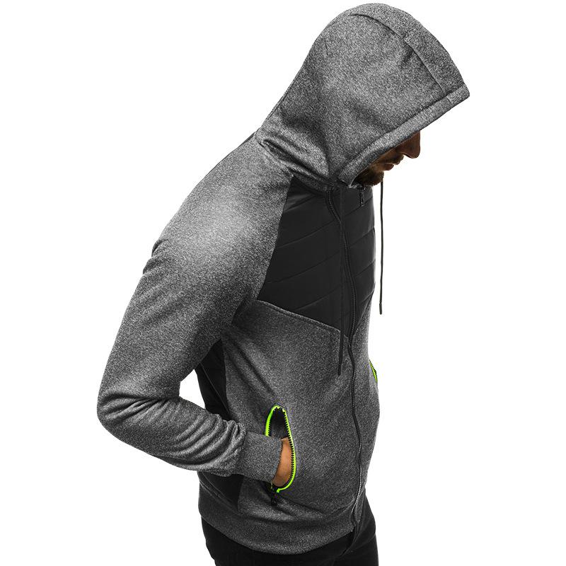 Mens Casual Zipper Hoodie Jacket 40406042X