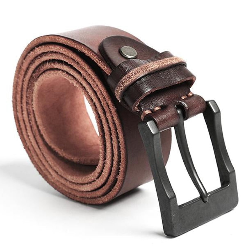 VINTAGE COWHIDE BELT 87258055M