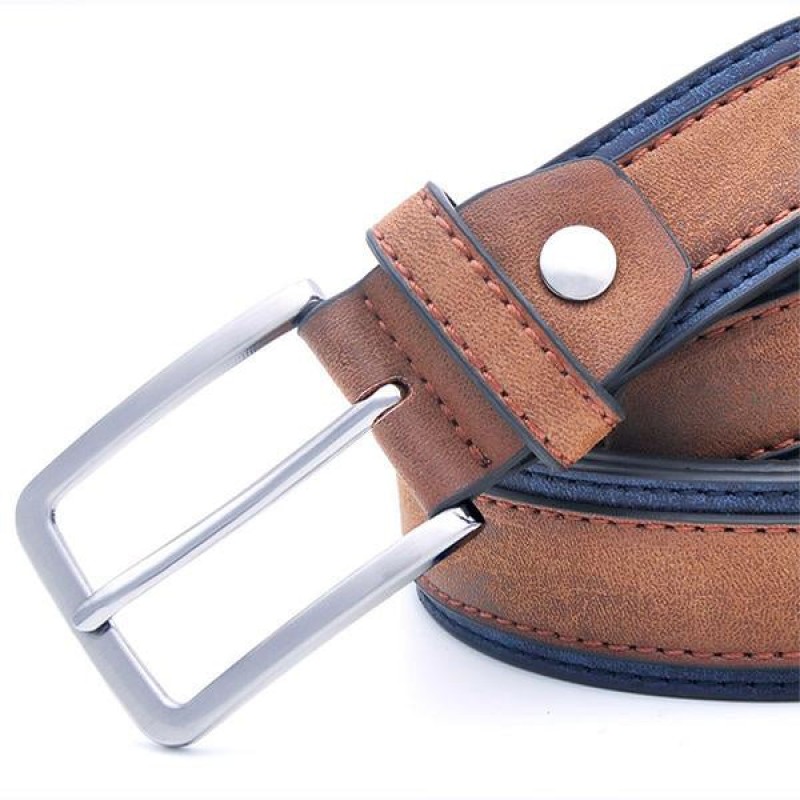 VINTAGE COWHIDE BELT 82541746M