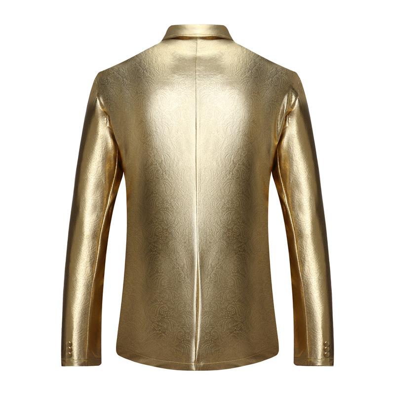 Mens Vintage Single-breasted Two-button Blazer 48701338M