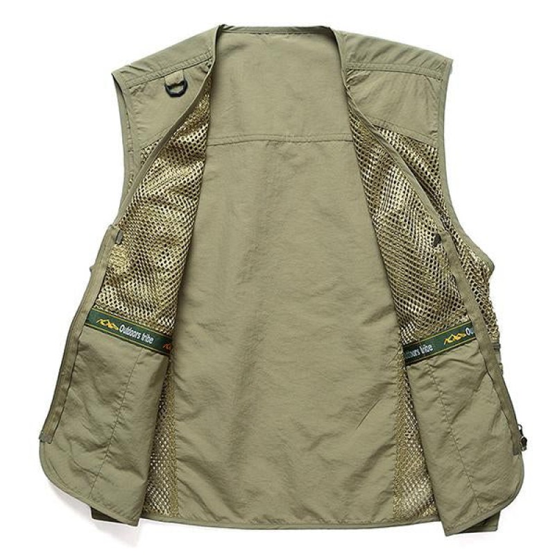 Mens Multi Pocket Mesh Vest 16233504M