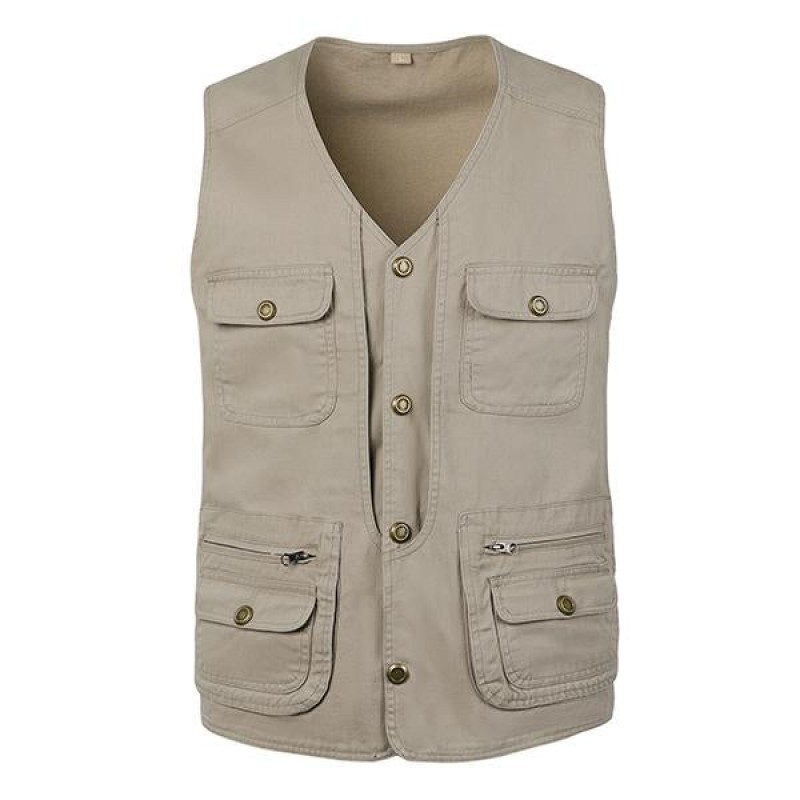 Mens Multifunctional Fishing Casual Vest 67037654M