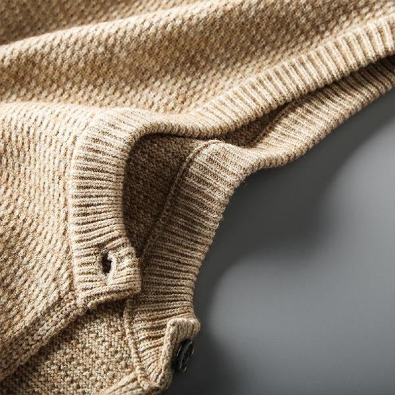 Mens Vintage Crew Neck Knit Vest 62627081M