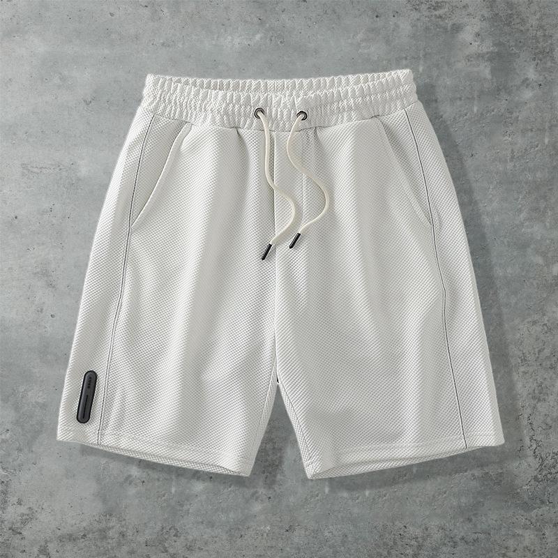Mens Casual Loose Waffle Beach Shorts 51938035M