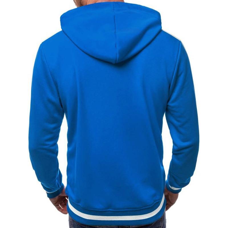 Mens Casual Zipper Hoodie Jacket 94332526M