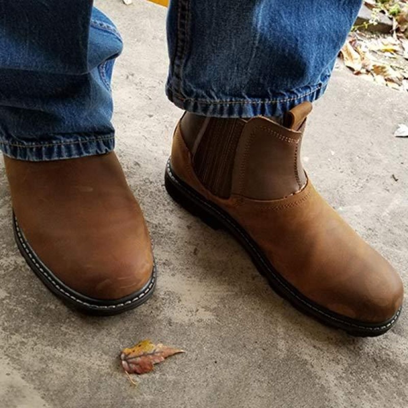 MENS ELASTICATED MARTIN BOOTS 14034644C