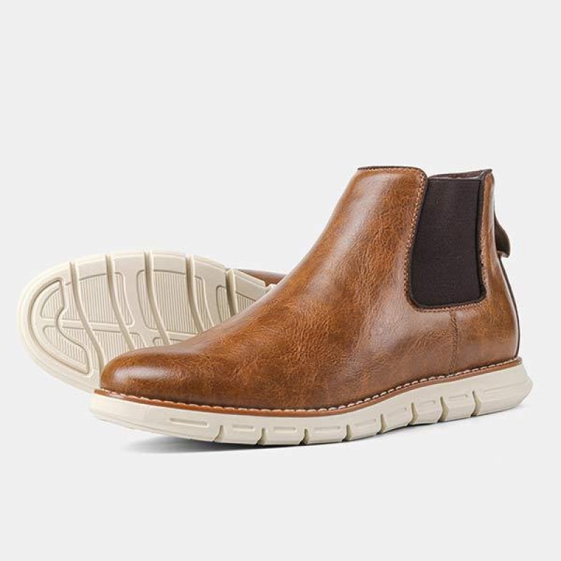 MENS POLISHED CHELSEA BOOTS 70524386