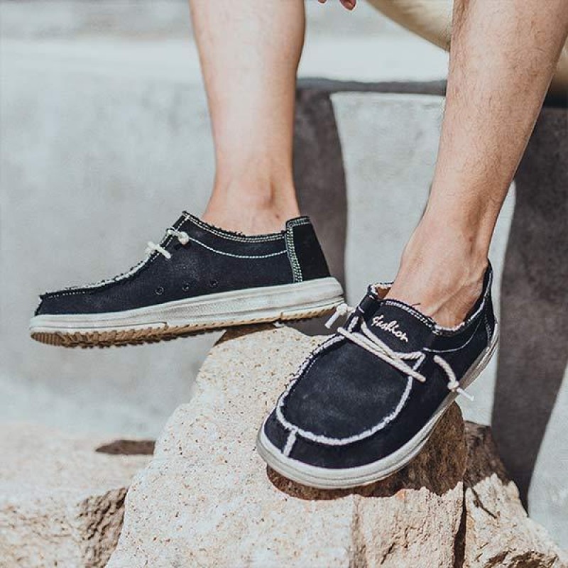 MENS SLIP-ON CANVAS SHOES 63069952