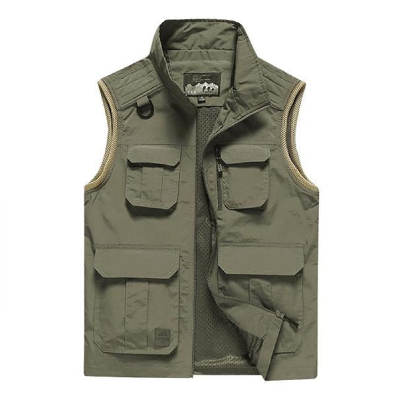 MENS OUTDOOR CASUAL QUICK-DRYING VEST 86959973M